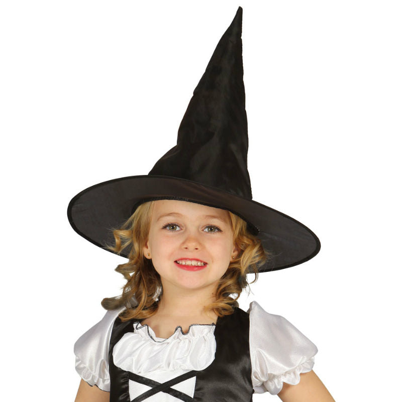 Costume Da Strega Per Bambini Con Mantello E Cappello, Outfit Halloween Carnevale, Taglie 5-11 Anni