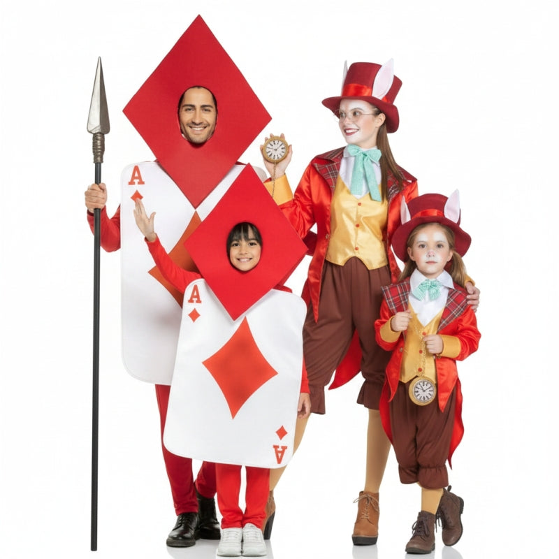 Gruppo Asso di Quadri e Coniglio Alice