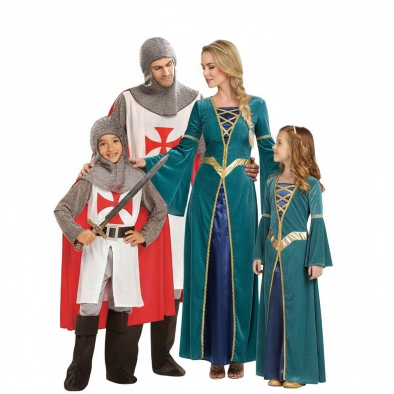 Gruppo Crociati e principesse medievali