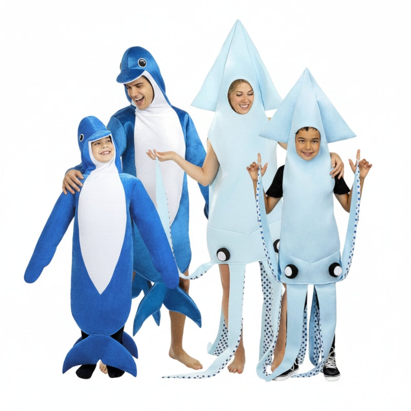Gruppo Delfini e calamari