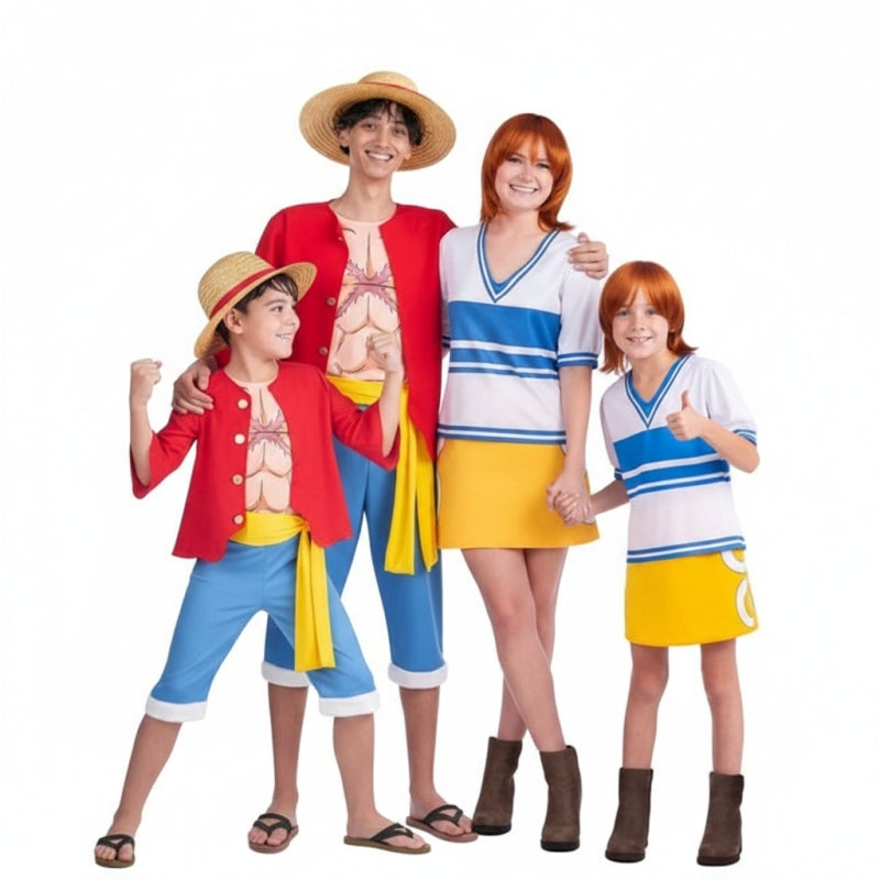 Gruppo Luffy e Nami in One Piece