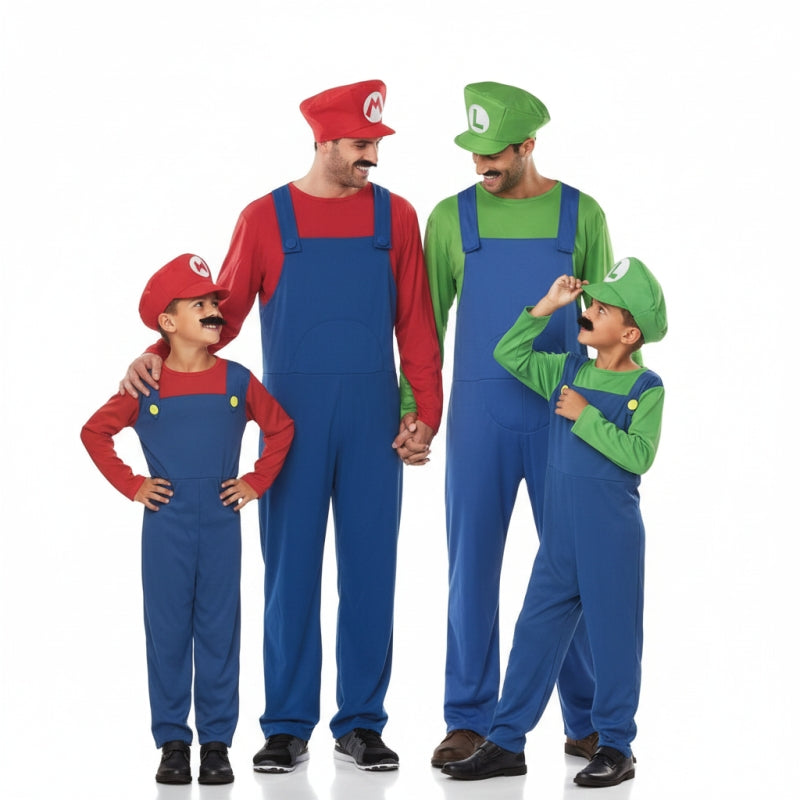 Gruppo Super Marios e Luigis