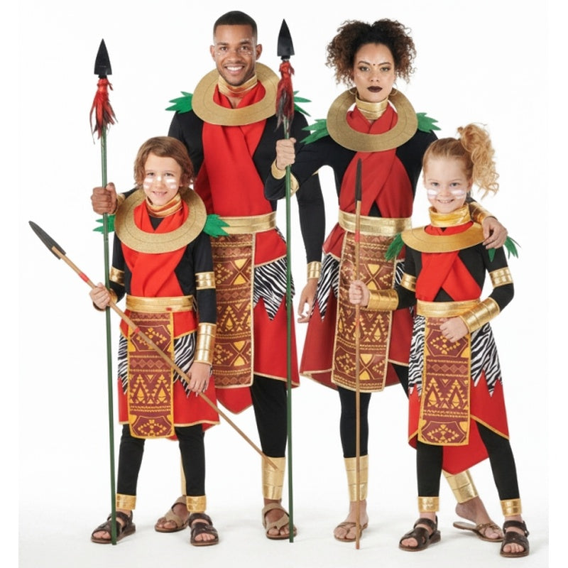 Gruppo Masai della Tanzania