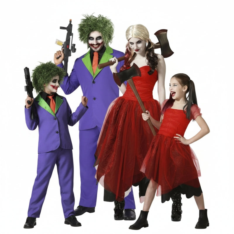 Gruppo Cattivi Joker e Harley Quinn