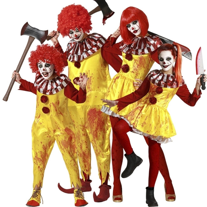 Gruppo Clown MacDonald insanguinati