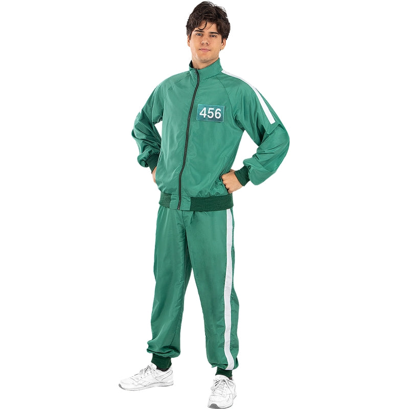 Disfraz de Chándal El Juego del Calamar nº 456 - Oficial Netflix adulto unisex