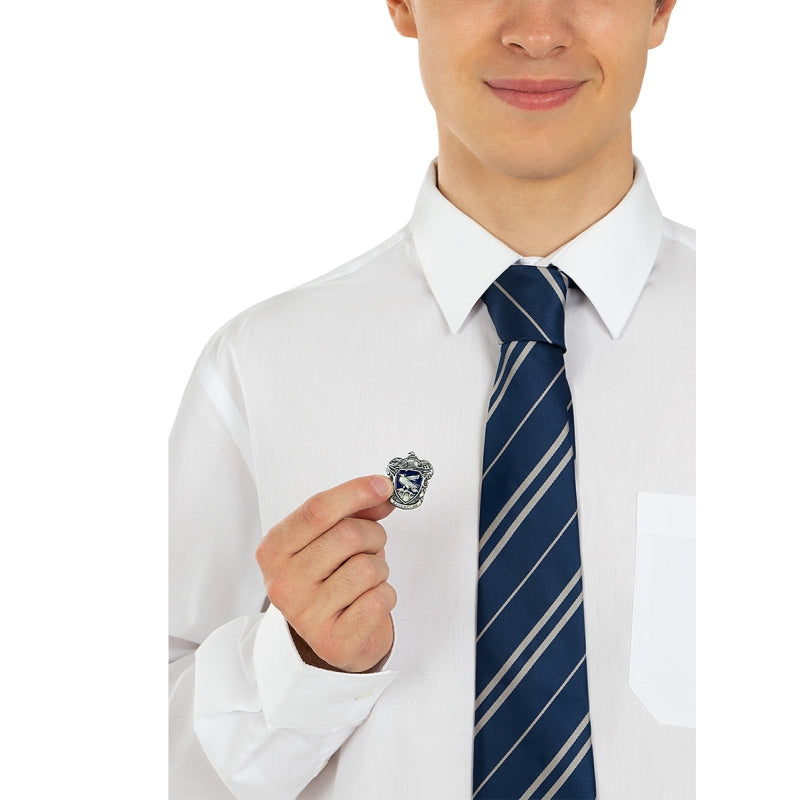 Corbata y pin Ravenclaw Harry Potter
Detalle