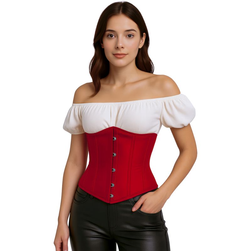 Corset Bajo Pecho Rojo para mujer Bis
