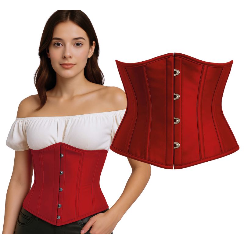 Corset Bajo Pecho Rojo para mujer