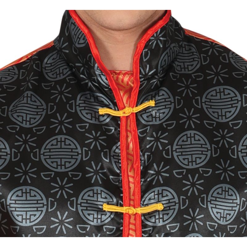 Disfraz de Chino Tradicional para hombre Detalle