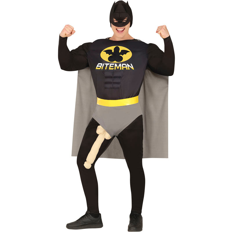 Disfraz de Batman exhibicionista para hombre