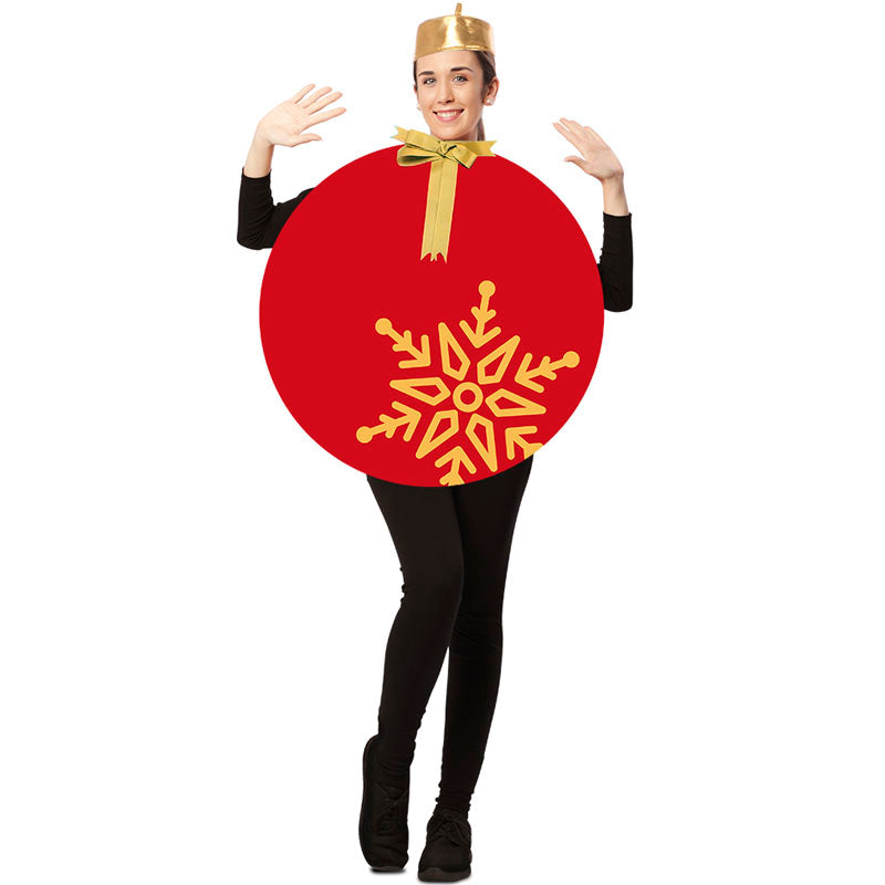 Disfraz de Bola Navidad adulto unisex