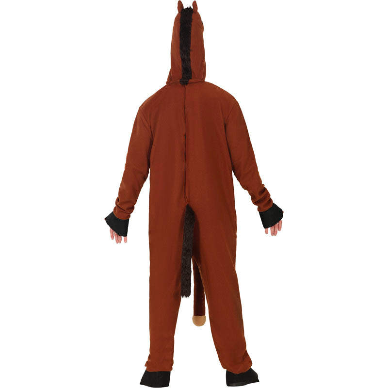 Disfraz de Caballo bien dotado para hombre Espalda