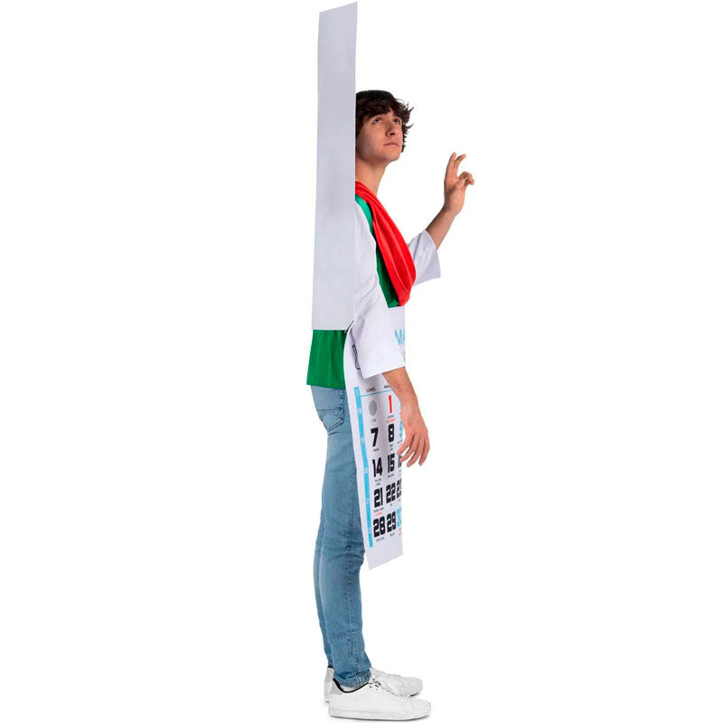 Disfraz de Calendario San Pancracio adulto unisex Perfil