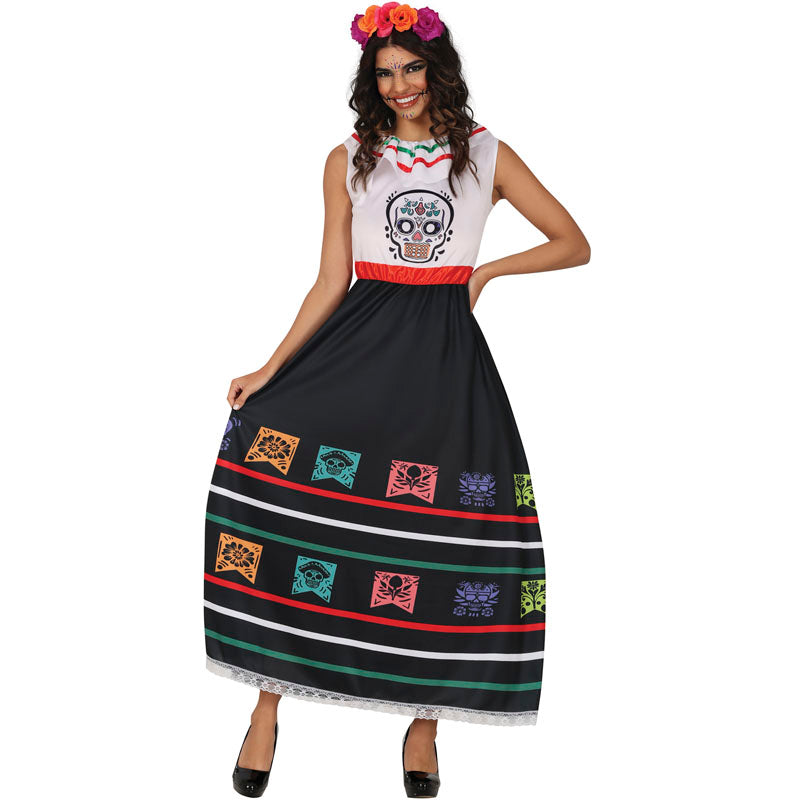 Disfraz de Catrina Skull para mujer