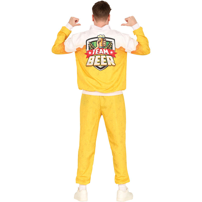 Disfraz de Chándal cerveza para hombre Espalda