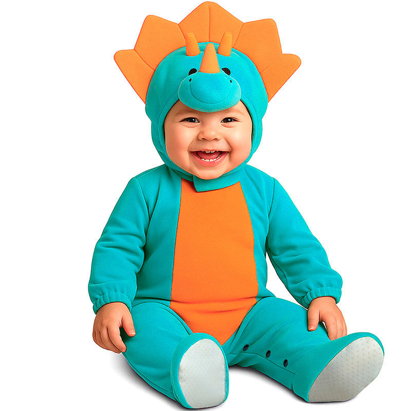 Disfraz de Dinosaurio Triceratops para bebé