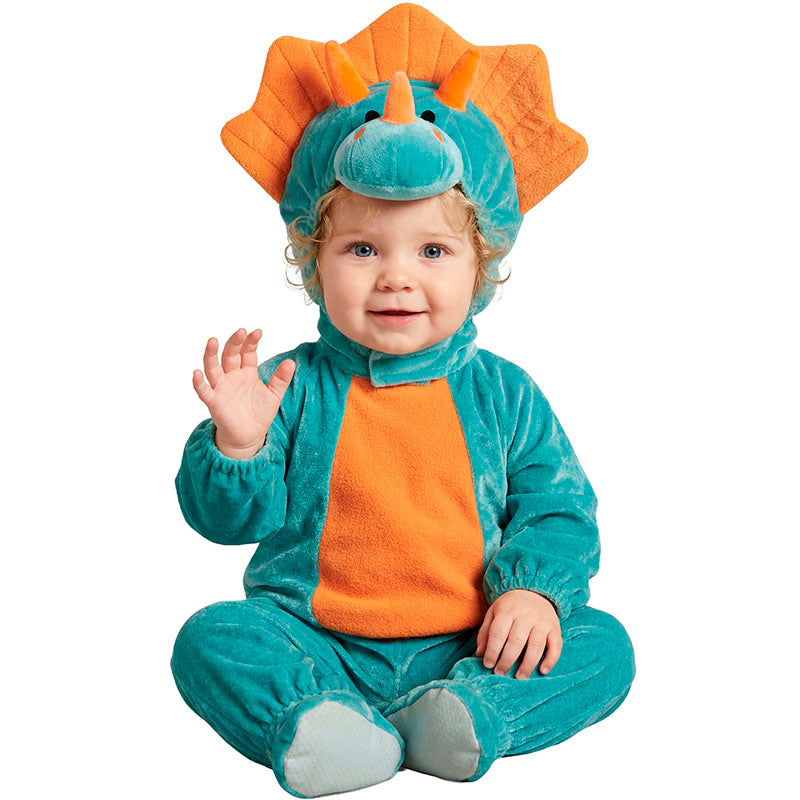Disfraz de Dinosaurio Triceratops para bebé
