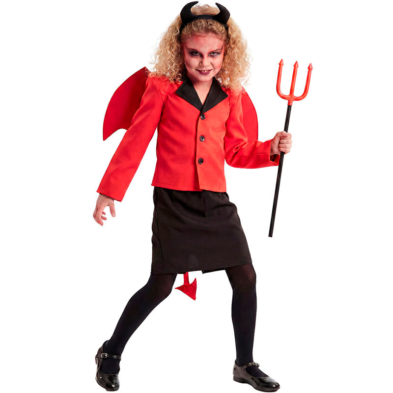 Disfraz de Doña Diabla para niña