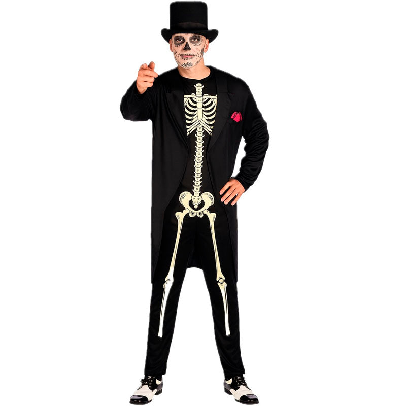 Disfraz de Esqueleto Día de los Muertos Adulto