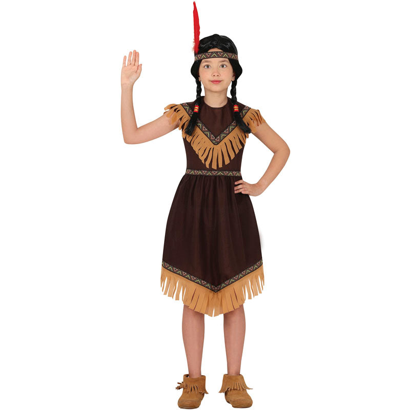 Disfraz de India Apache para niña