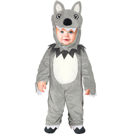 Disfraz de Lobo gris para bebé