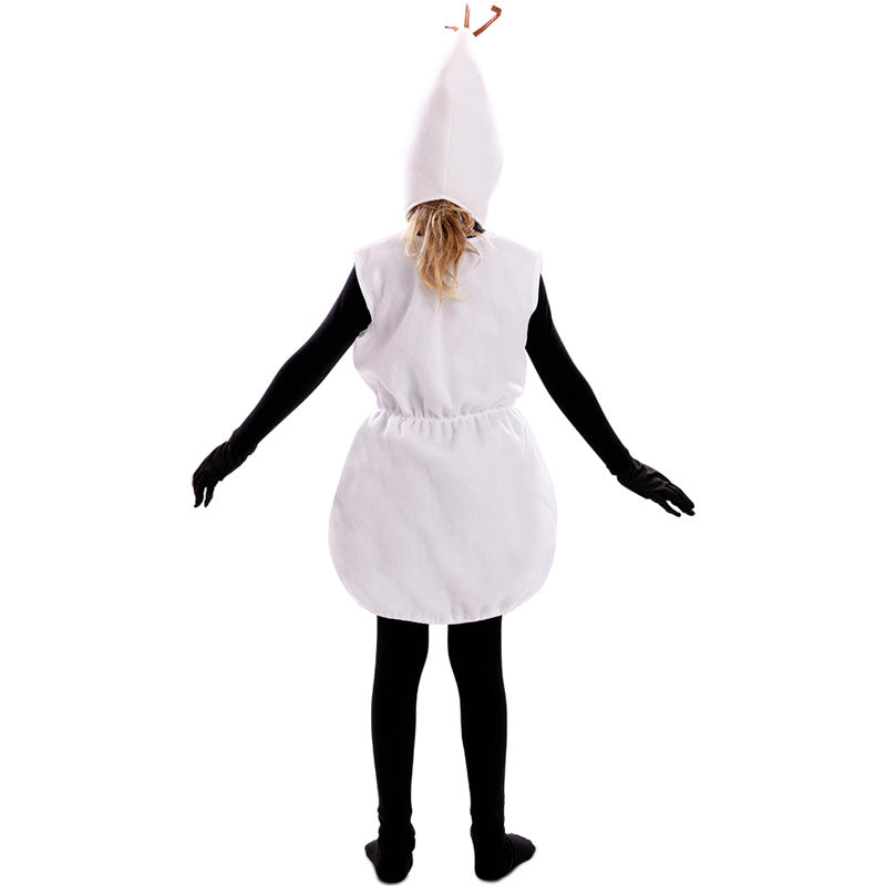 Disfraz de Muñeco Nieve Frozen infantil Espalda