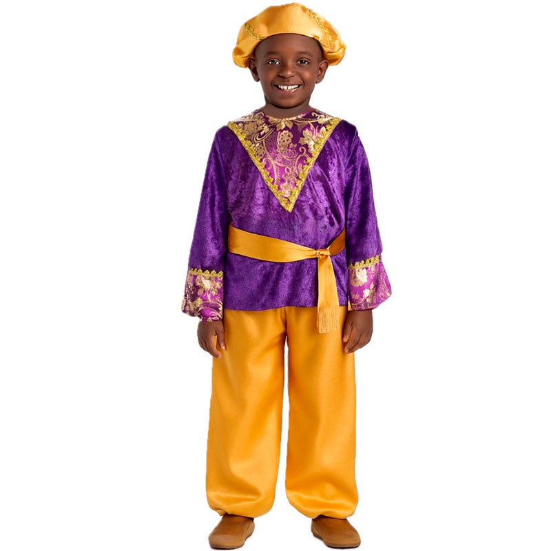 Disfraz de Paje Rey Baltasar para niño