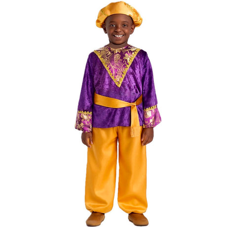 Disfraz de Paje Rey Baltasar para niño
