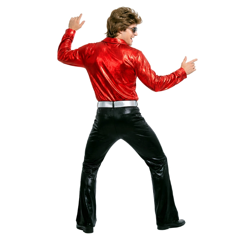 Disfraz de Disco Showman para hombre Espalda