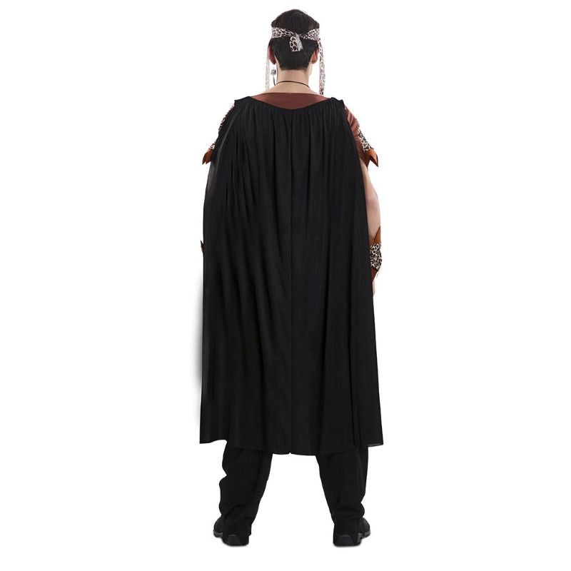 Disfraz de Hechicero Caníbal Vudú para hombre Espalda