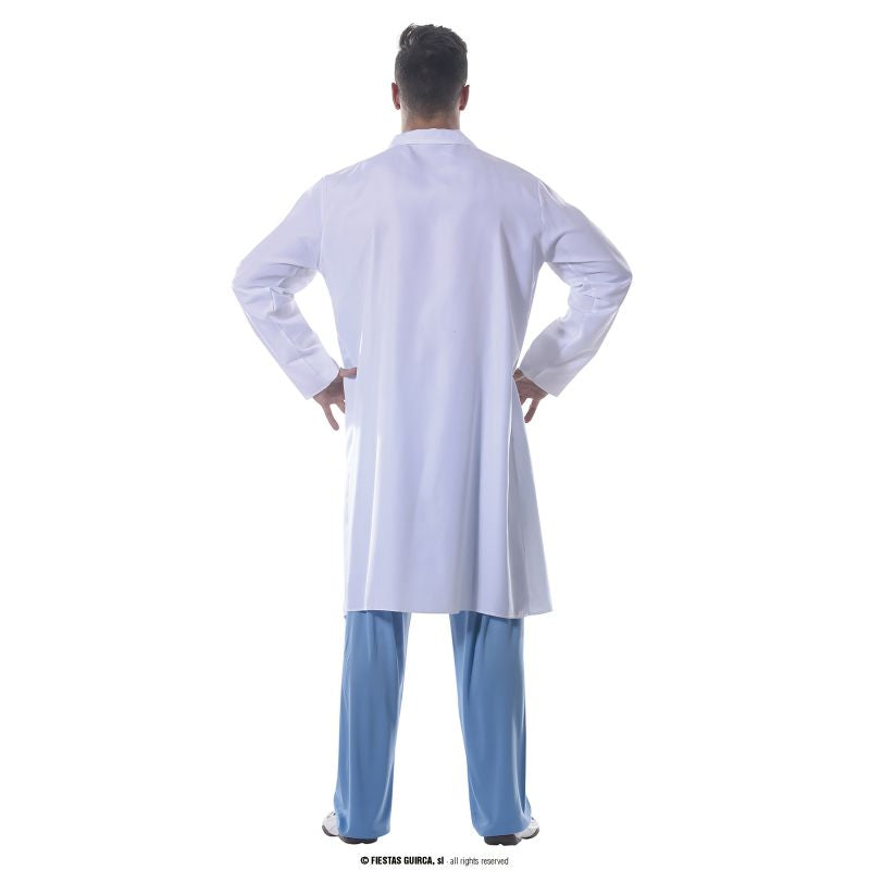 Disfraz de Médico Cirujano para hombre Espalda