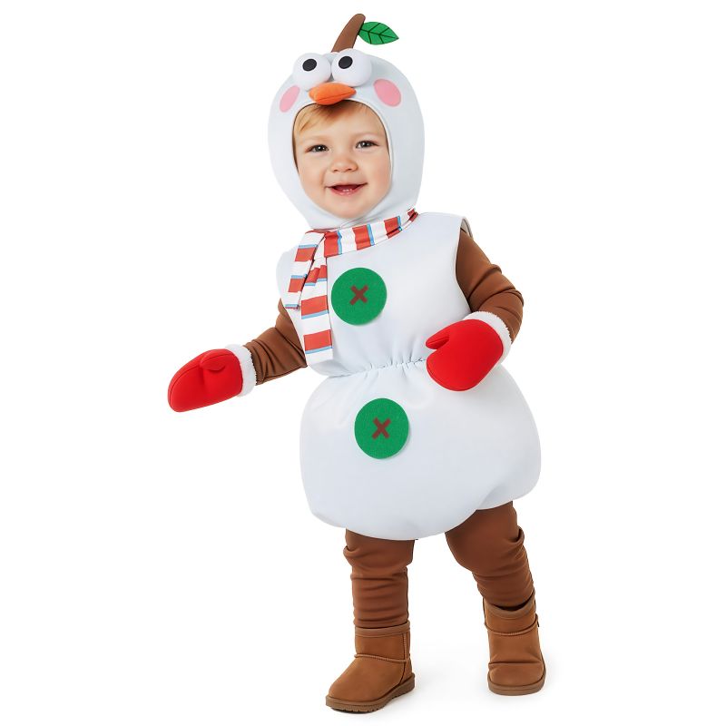 Disfraz de Muñeco de Nieve Divertido para bebé