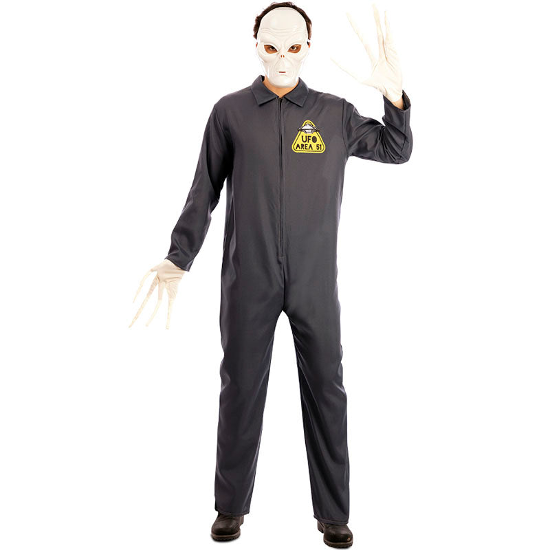 Disfraz de Alien Area 51 para hombre