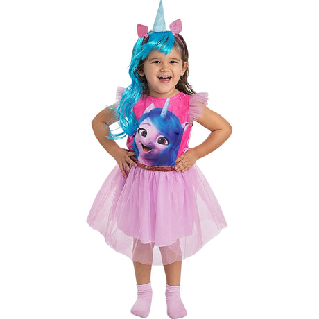 Disfraz de My Little Pony Izzy Moonbow para niña