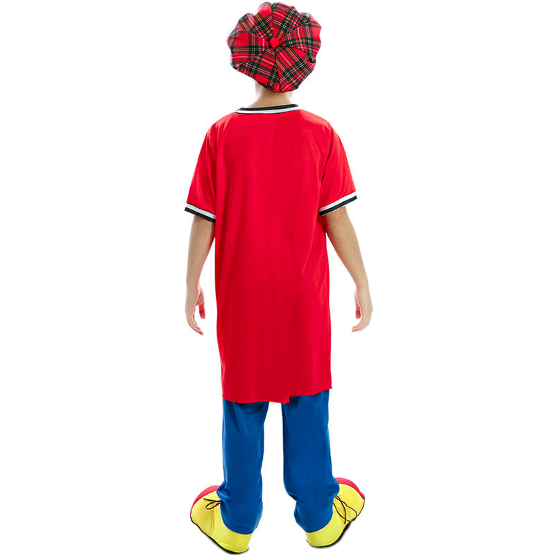 Disfraz de Payaso televisivo infantil Espalda