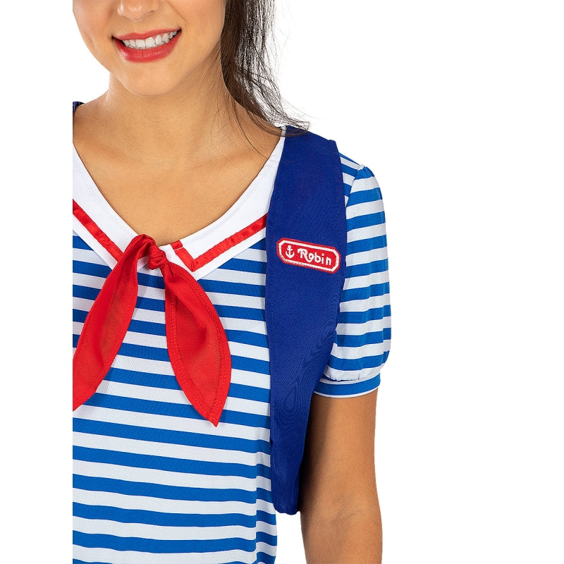 Disfraz de Robin Ahoy Stranger Things Oficial Netflix para mujer Detalle