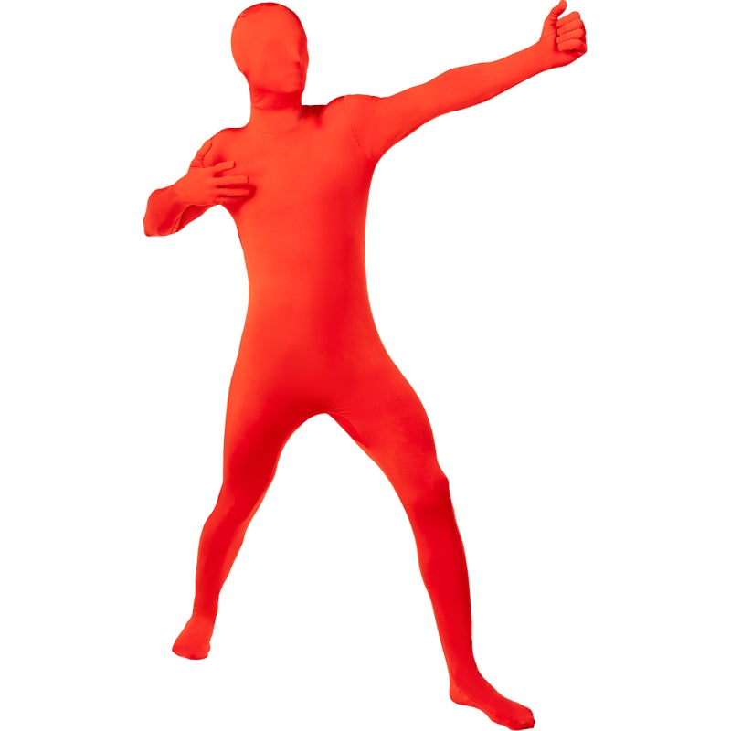 Disfraz de Morphsuit Segunda Piel Rojo adulto unisex Perfil