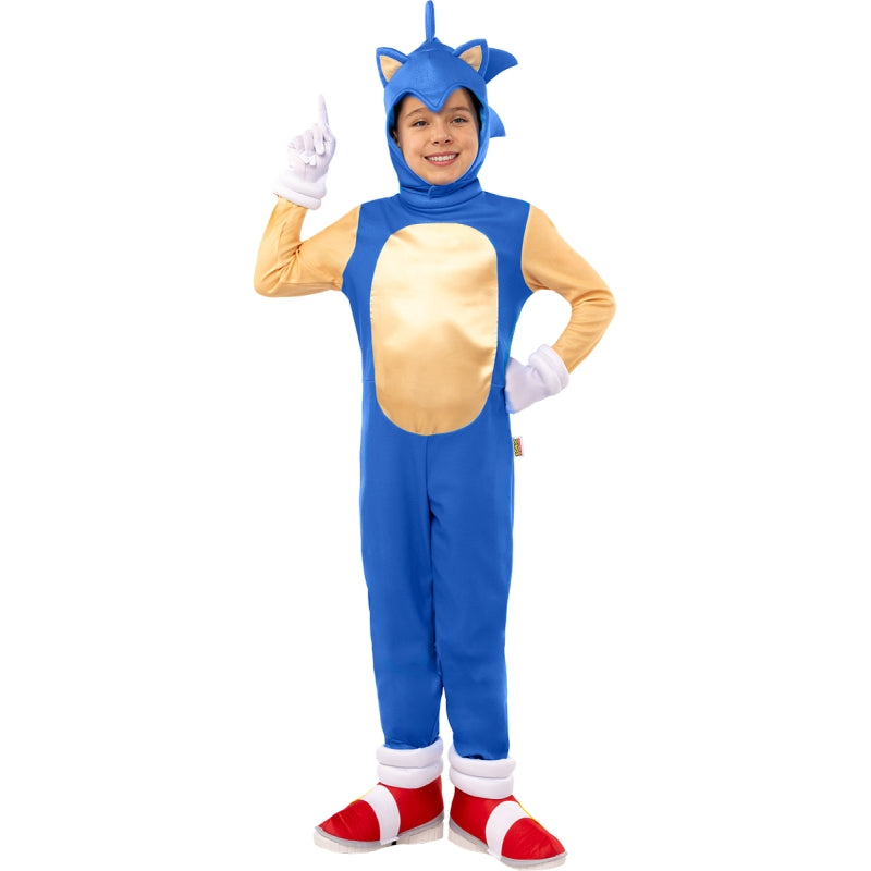 Disfraz de Sonic Oficial Deluxe para niños Bis