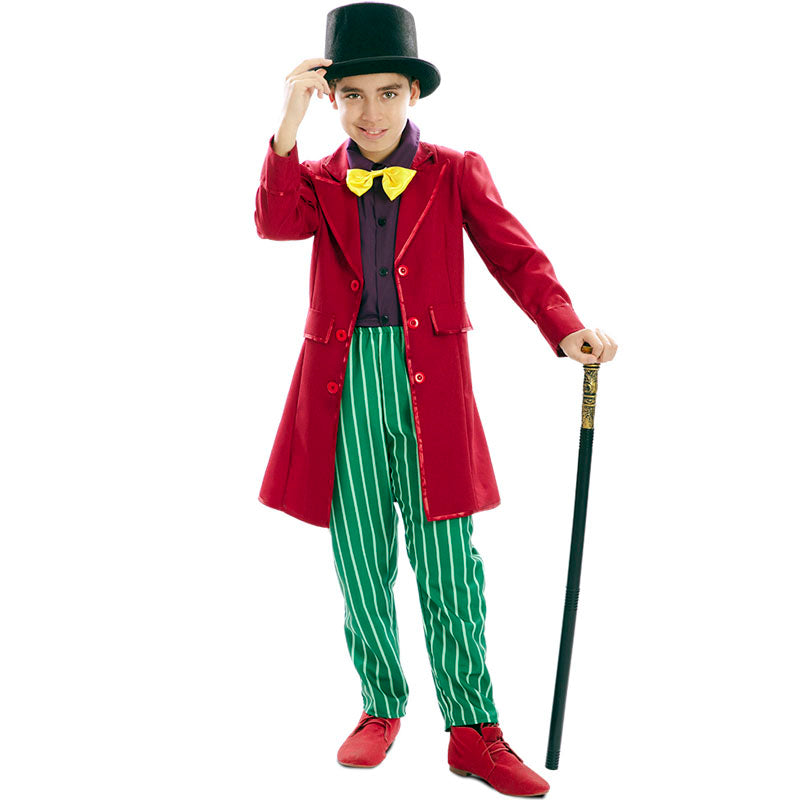 Disfraz de Willy Wonka el Chocolatero infantil
