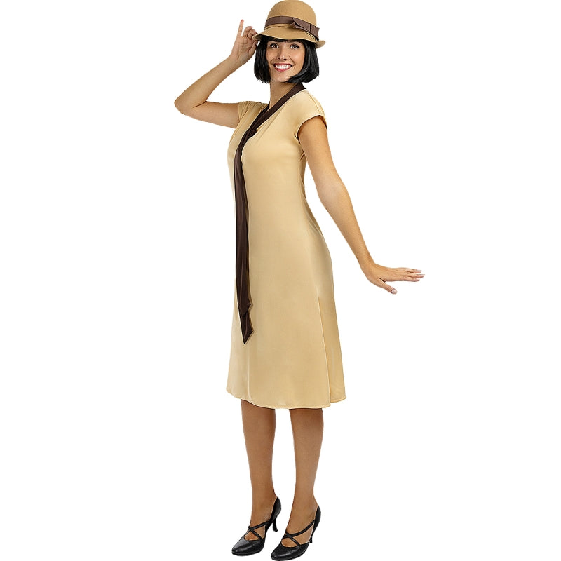 Disfraz de Años 20 de Las chicas del cable para mujer Perfil