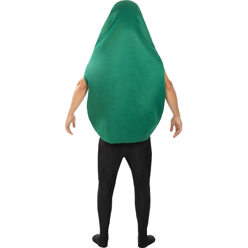 Disfraz de Aguacate Hass Ecológico adulto unisex Espalda