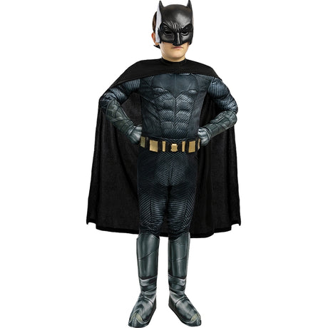 Disfraz de Batman Deluxe - La liga de la Justicia para niño Bis