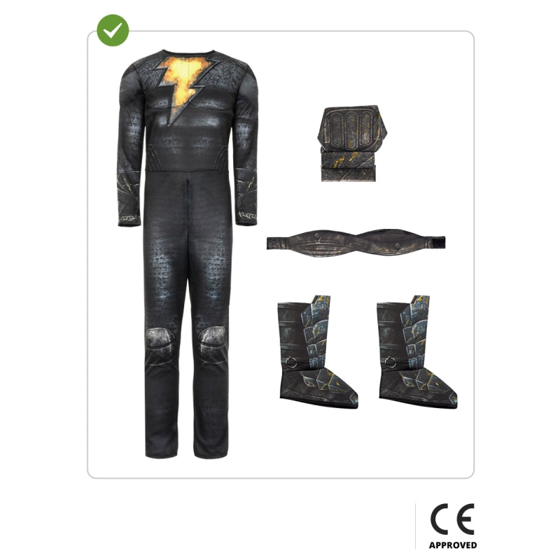 Disfraz de Black Adam - Dc Comics para niño Contenido