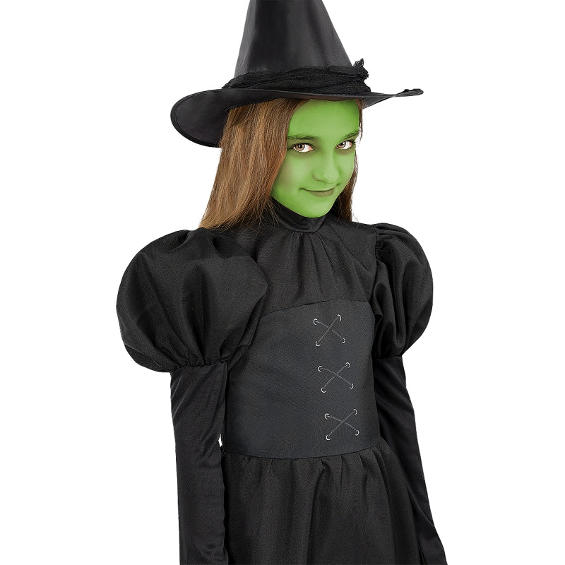 Disfraz de Bruja Mala del Oeste de El Mago de Oz para niña Detalle