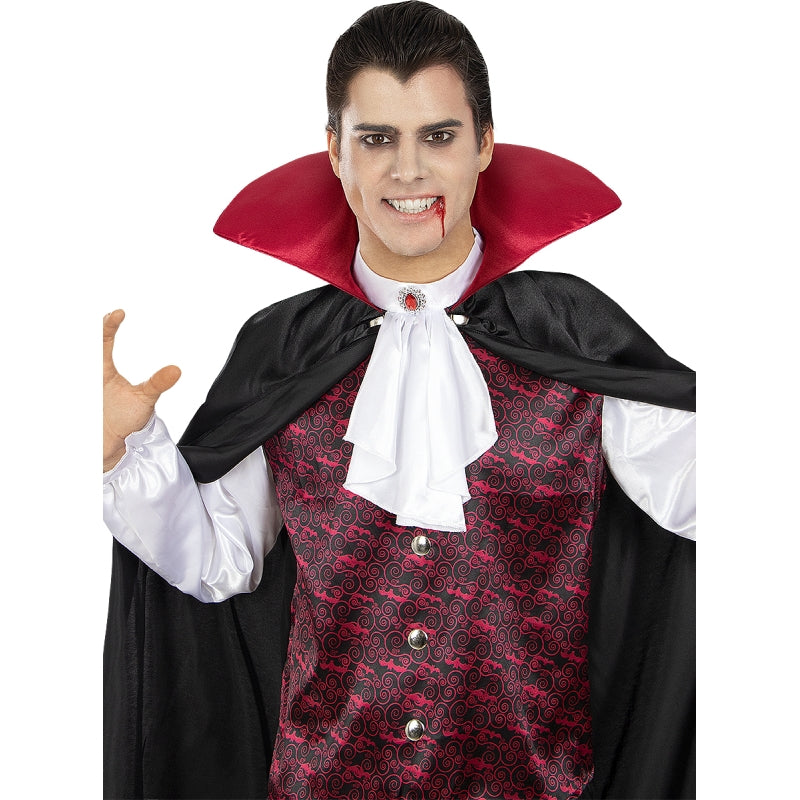 Disfraz de Conde Drácula para hombre Detalle