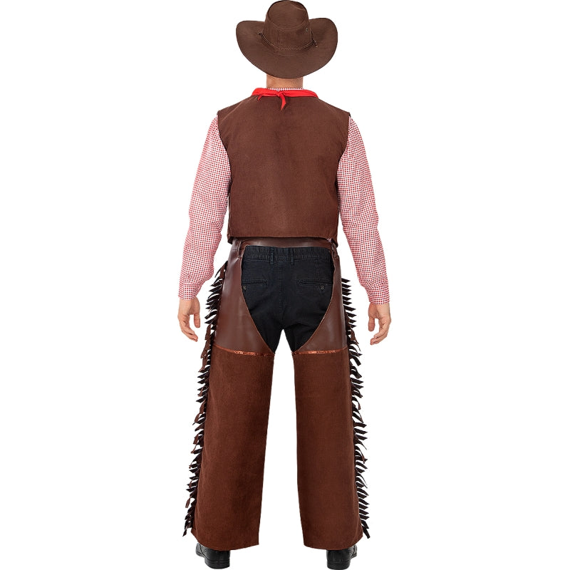 Disfraz de Cowboy Rodeo Texas para hombre Espalda