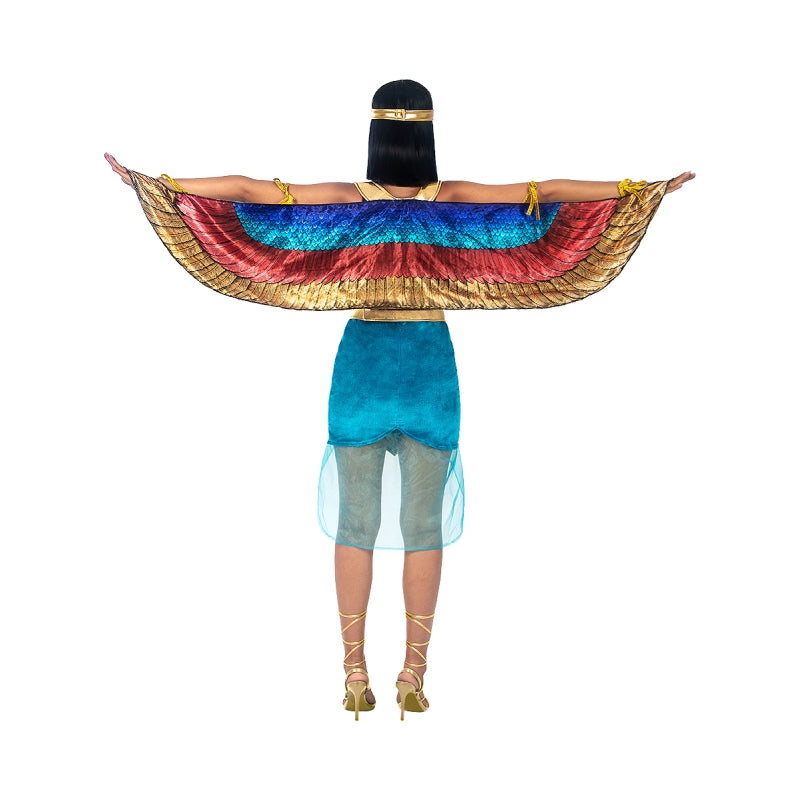 Disfraz de Diosa Egipcia para mujer Espalda