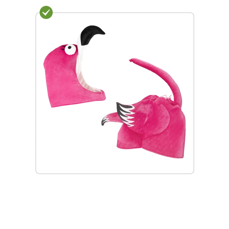 Disfraz de Flamenco Dodo adulto unisex Contenido