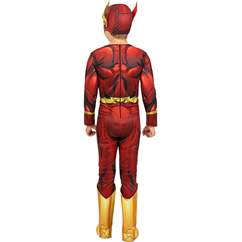 Disfraz de Flash musculoso - The Flash para niño Espalda